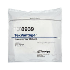 Texwipe TexVantage Nonwoven Wiper Cellulose/Polyester Blend 9" x 9", 6000 wipers /Cs - TX8939