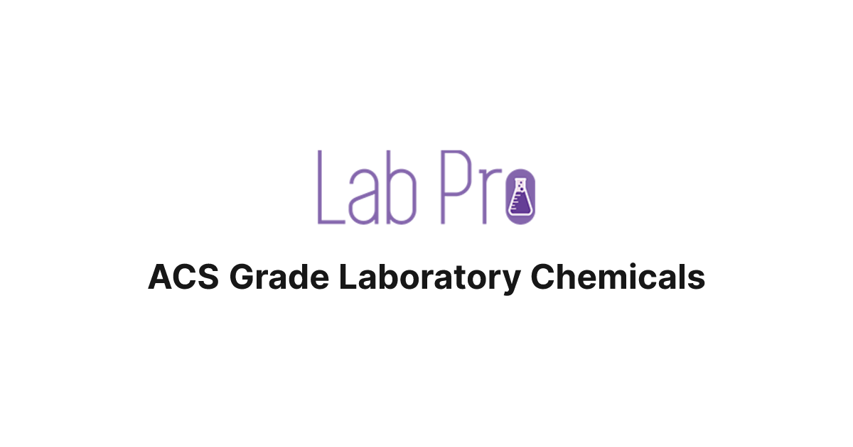 ACS Grade Laboratory Chemicals | LabPro Inc.